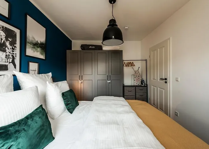 Klassen - Exklusives - Zentral Und 4km Zur Messe -kingsizebett Apartment Essen