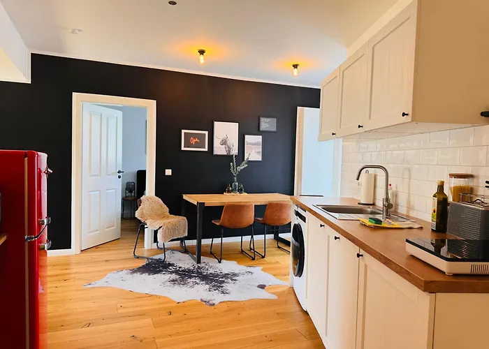 Klassen - Exklusives - Zentral Und 4km Zur Messe -kingsizebett Apartment *